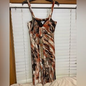 Y2K Dress Barn Sparkly Dress With Beads